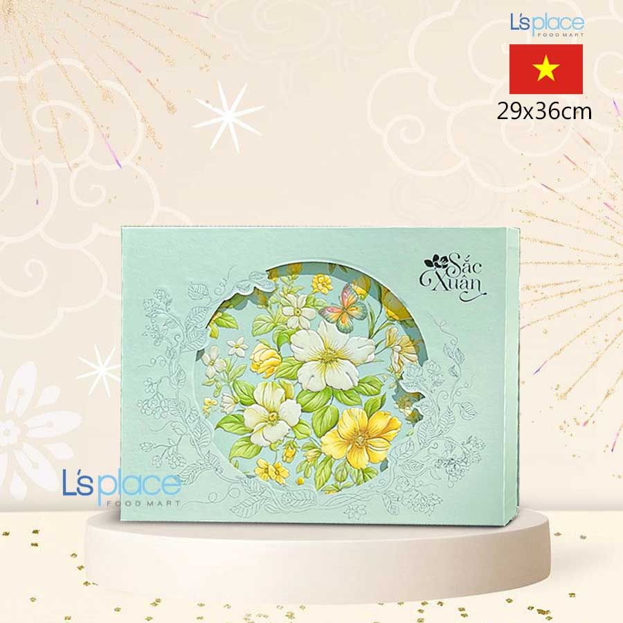 Bộ hộp quà Tết Hòa Phúc - Sắc xuân xanh sz M (VGC92)