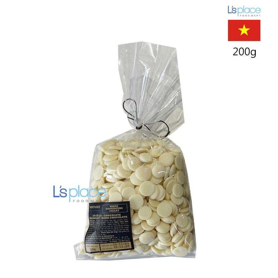 Belcholat Socola Couvertune Callet trắng