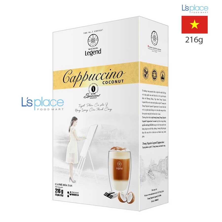 Trung Nguyên Legend Cafe Cappuccino dừa