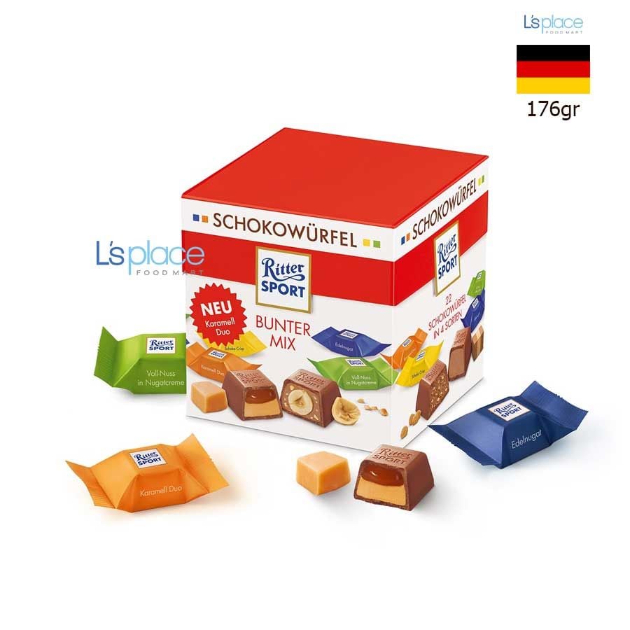Ritter Sport Socola hộp bunter mix