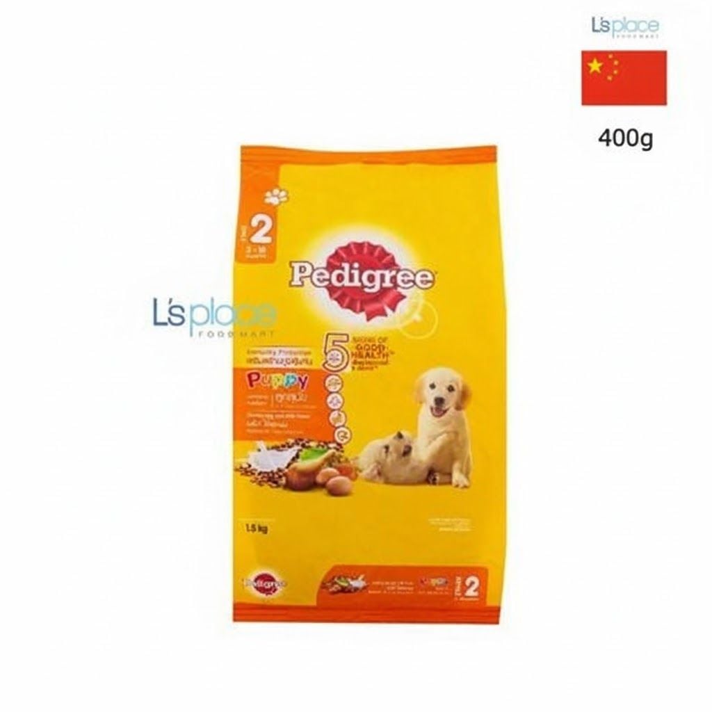 Pedigree Puppy Thức ăn cho chó vị gà, trứng và sữa