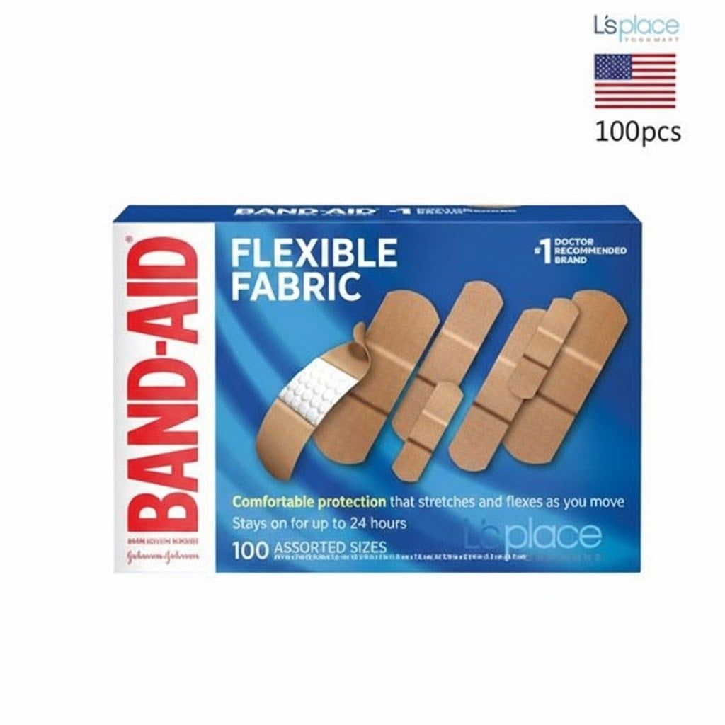 Band.Aid Băng dính thương vải co dãn Flexible Fabric