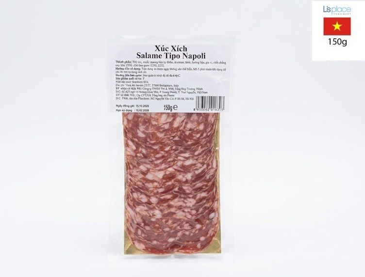 Xúc Xích Salame Tipo Napoli