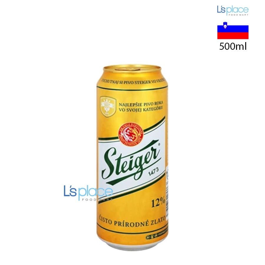 Steiger Bia lon vàng 12%