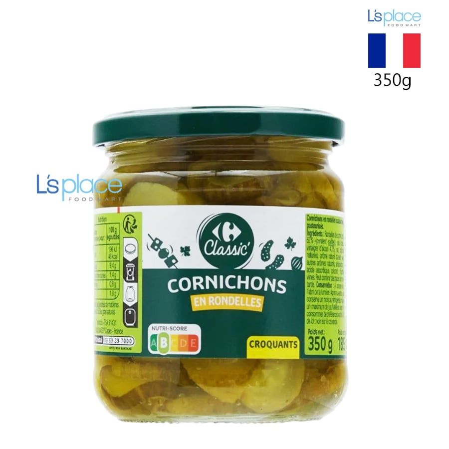 Carrefour Classic Dưa chuột muối thái lát tẩm gia vị
