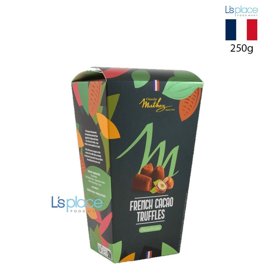 Mathez Socola Truffles Fantaisie vị hạt phỉ