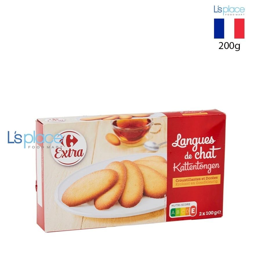Carrefour Extra Bánh quy lưỡi mèo