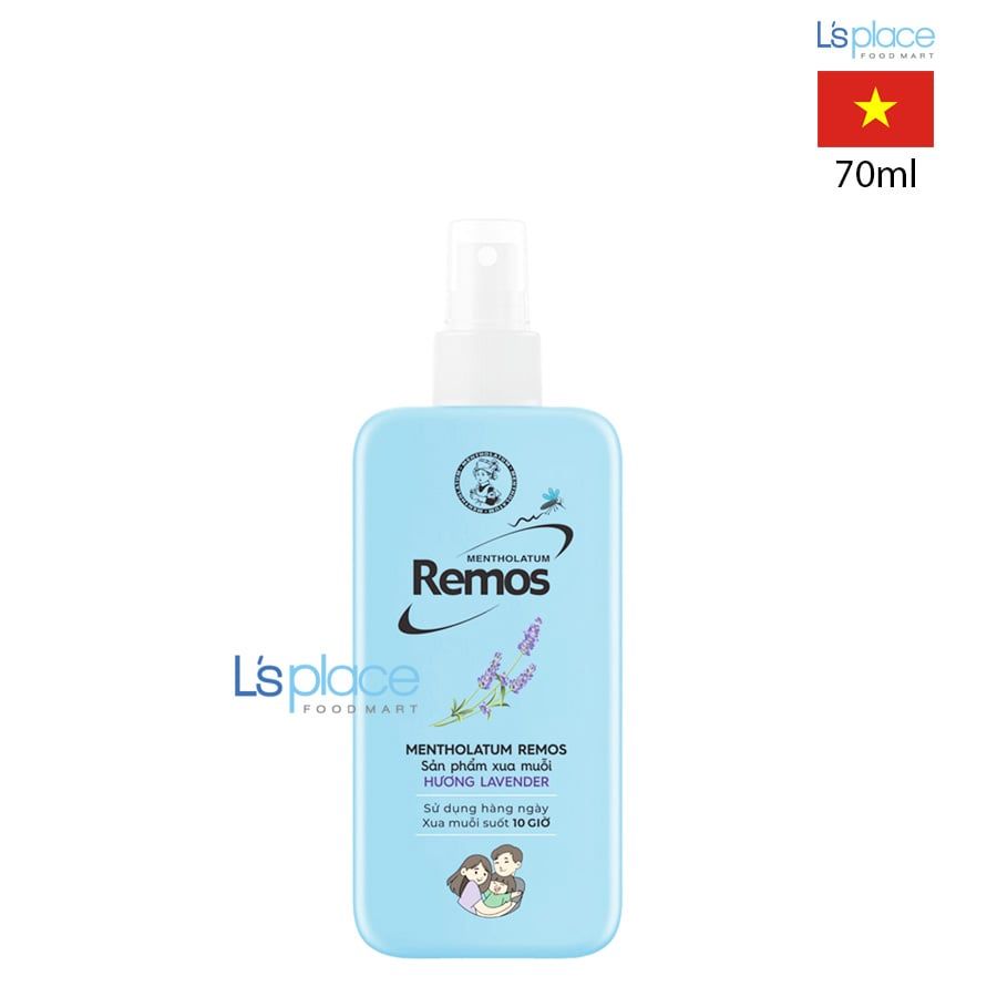 Remos Xịt chống muỗi oải hương