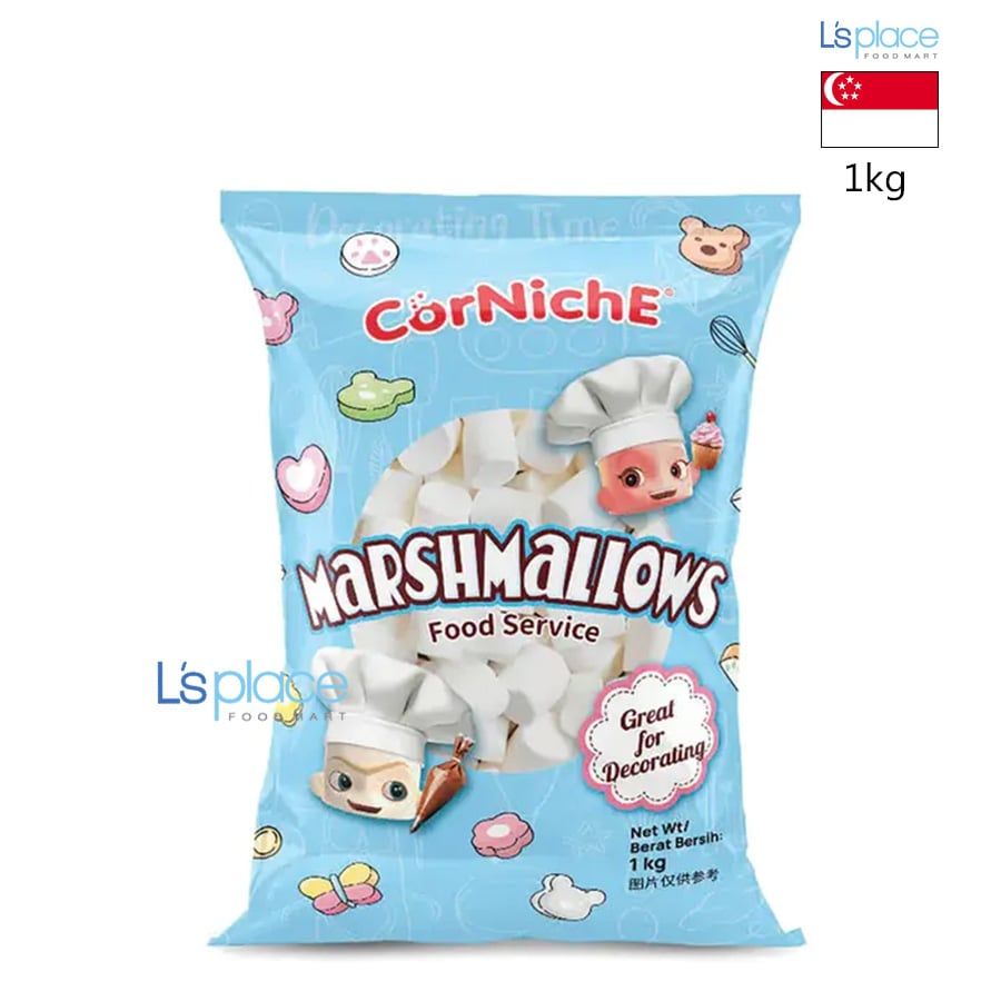 Corniche Kẹo dẻo Marshmallows Mega Snow White túi lớn