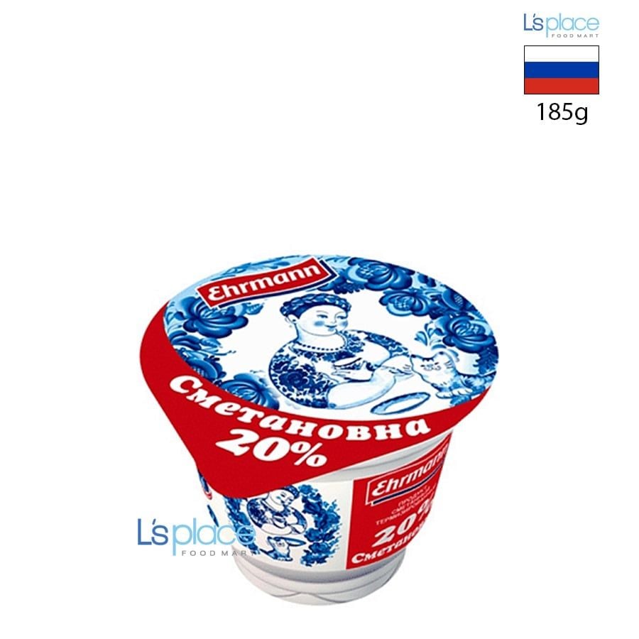 Ehrmann Kem chua Smetana 20%