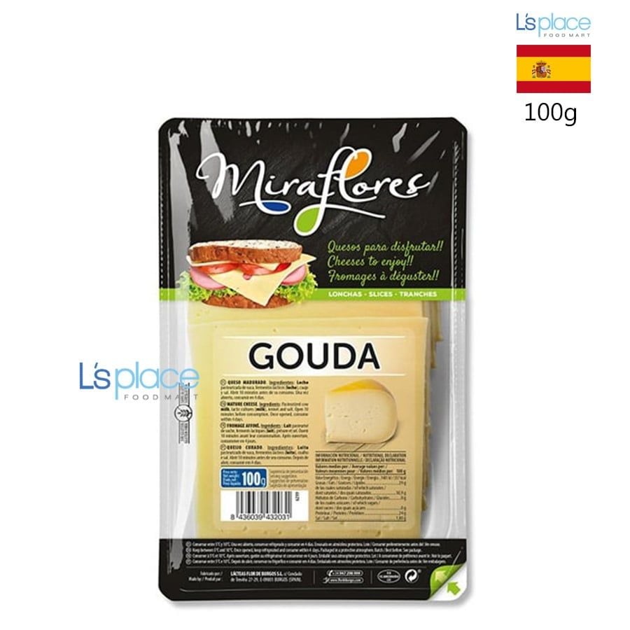 Miraflores Phomai Gouda cắt lát