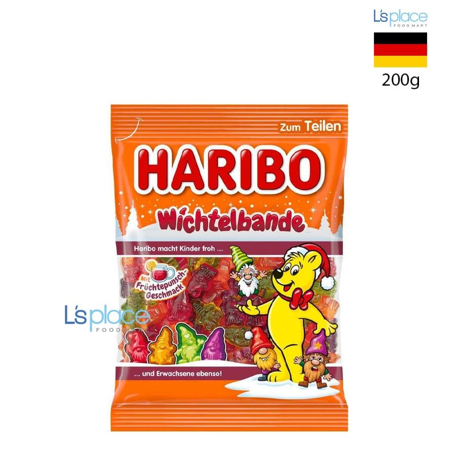 Haribo Kẹo dẻo Giáng sinh Wichtelbande