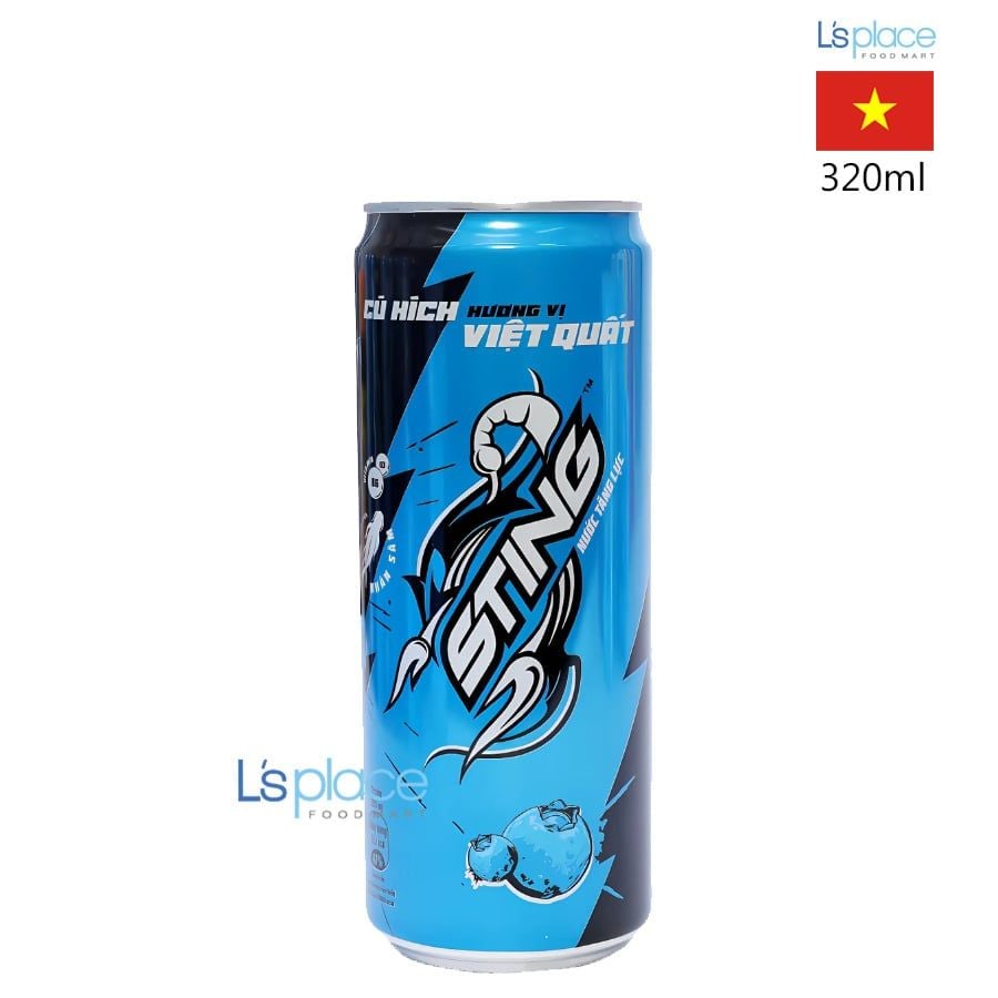 Sting Nước tăng lực vị Việt Quất