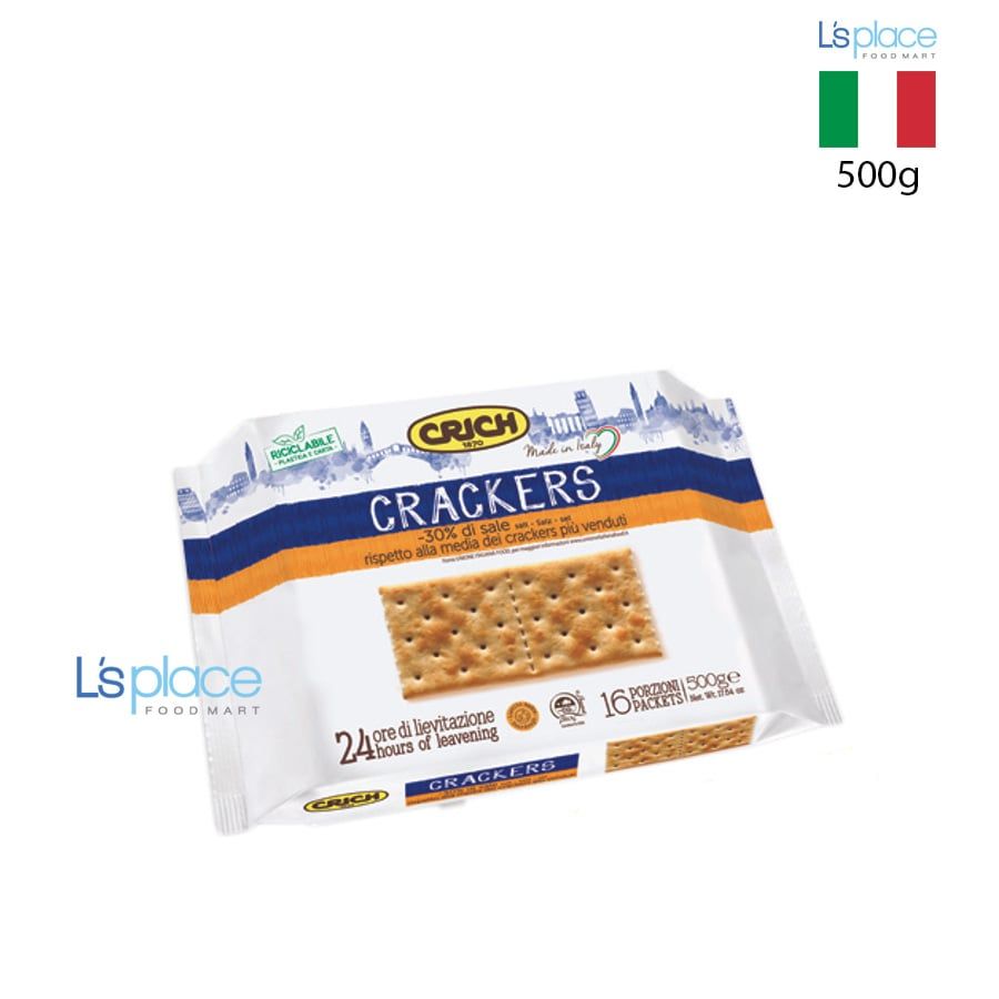 Crich Bánh crackers muối giảm 30%