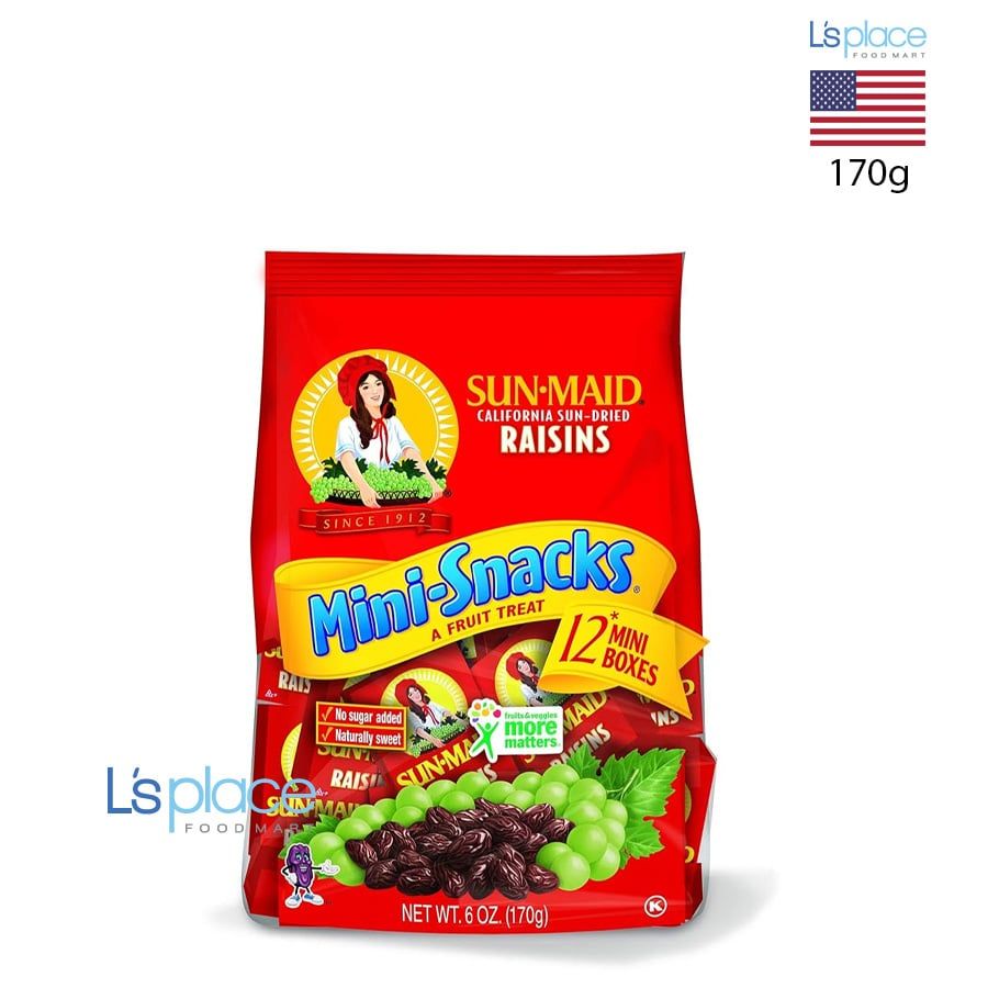 Sun Maid Lốc nho khô Mini Snacks