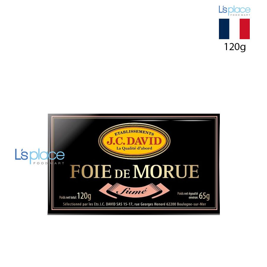 J.C.David Gan Cá Tuyết Muối xông khói