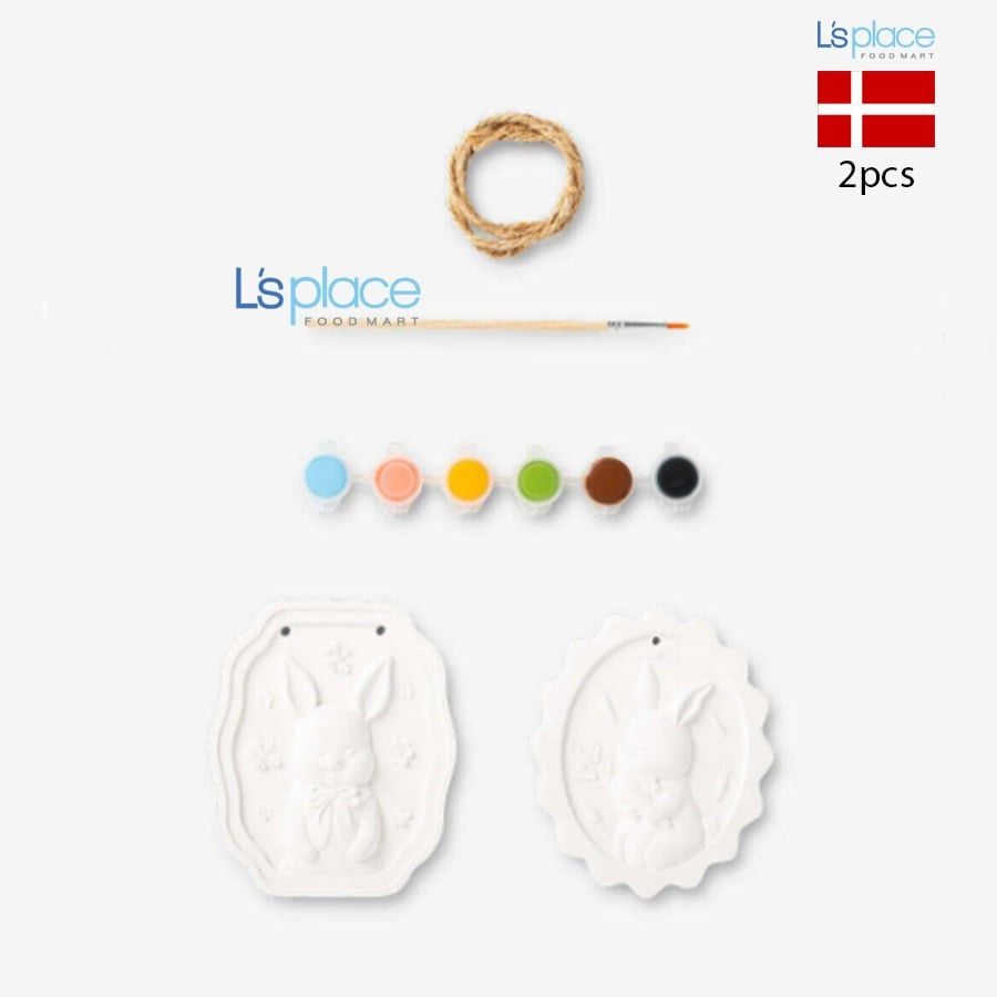 Bộ tô màu thỏ thạch cao