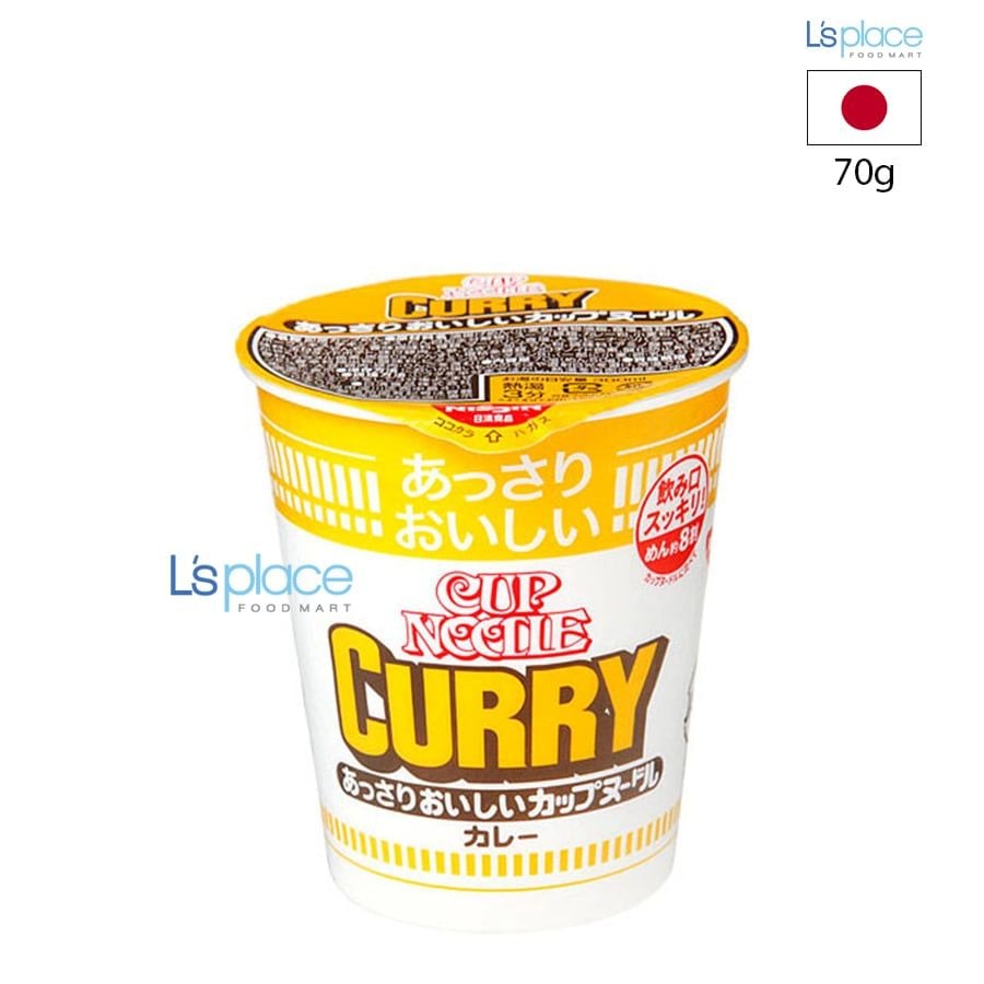 Nissin Mì hộp Cup Noodle vị cà ry