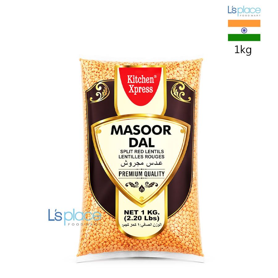 Kitchen Xpress Đậu lăng đỏ Masoor Dal