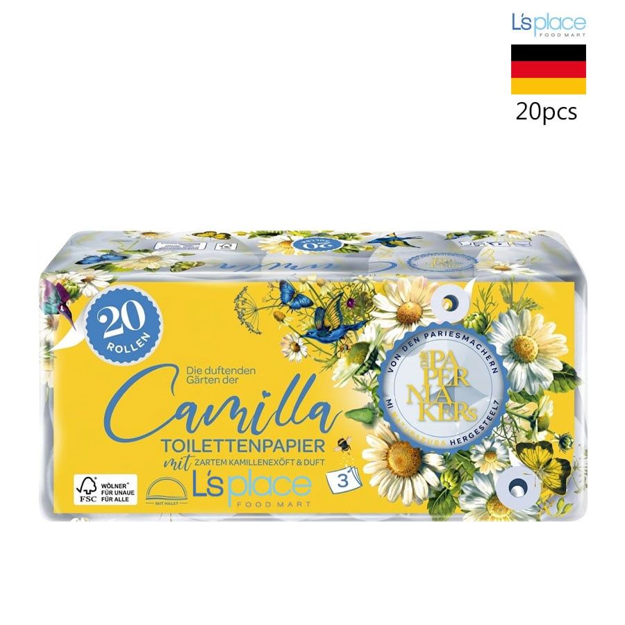 Papermaker Giấy Vệ Sinh 3 lớp Camilla