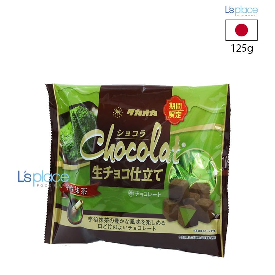 Takaoka Chocolat Socola vị trà xanh Matcha