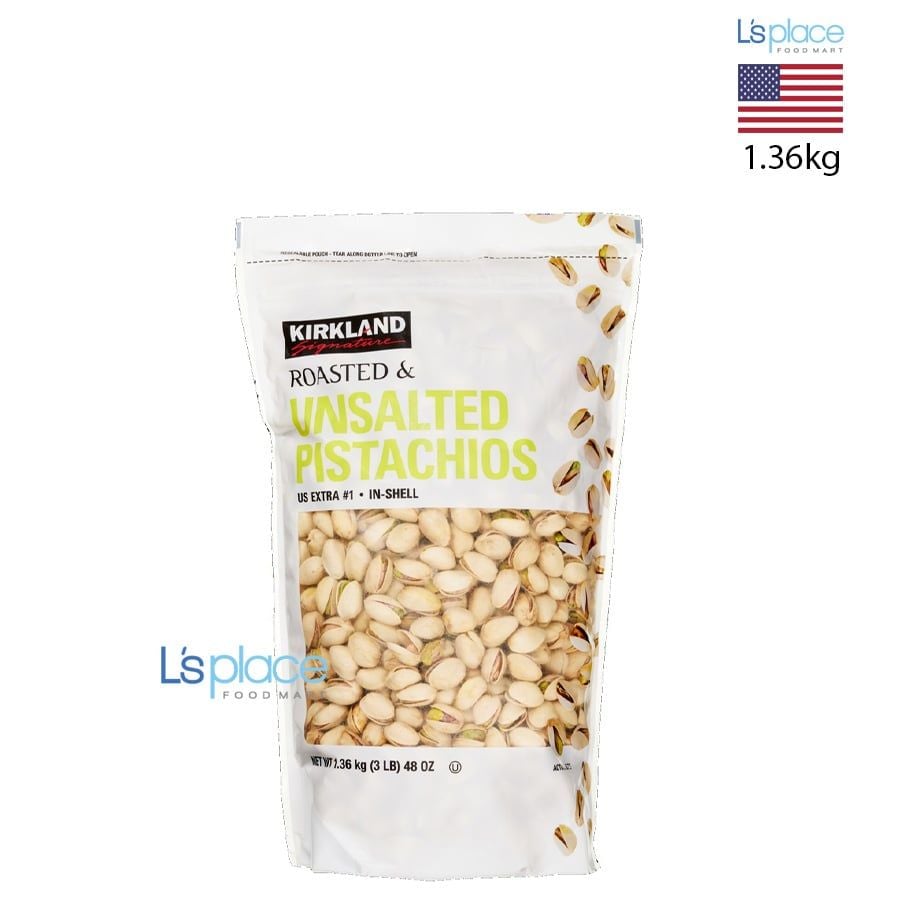 Kirkland Hạt dẻ cười nướng không muối