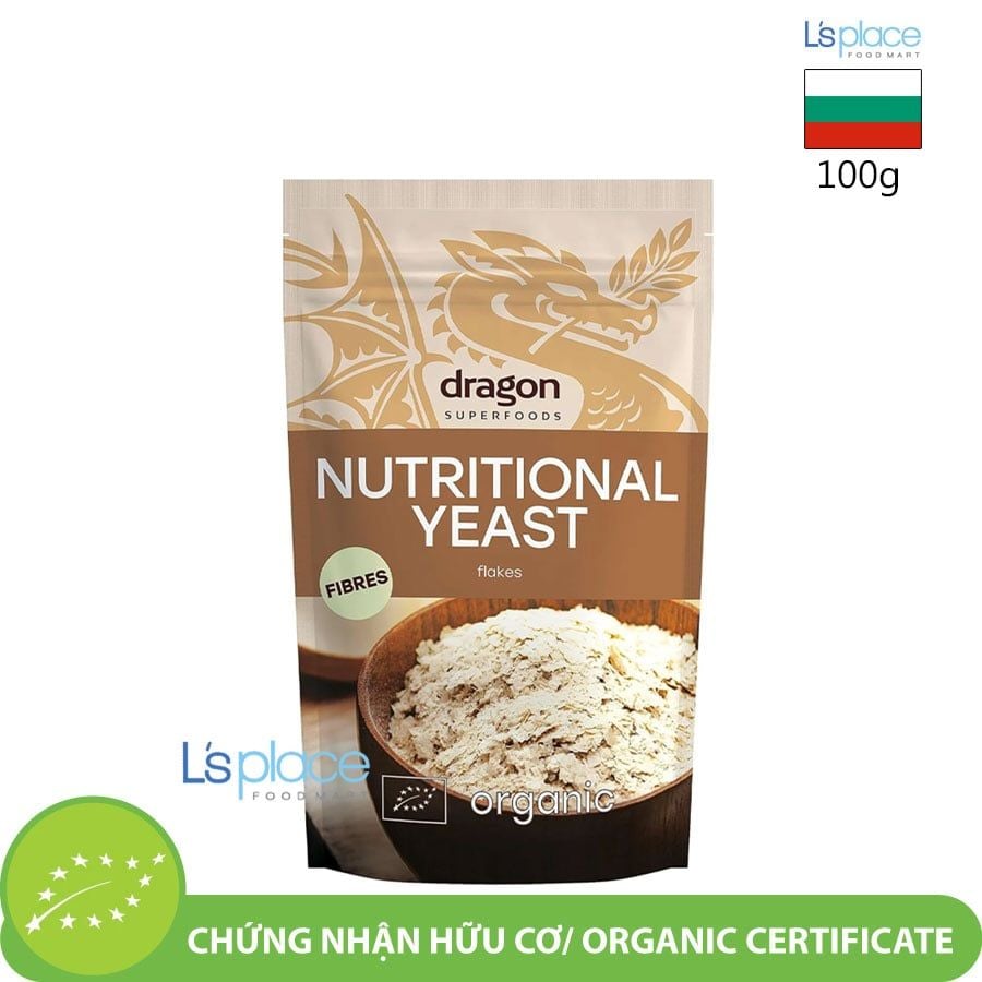 Dragon Men dinh dưỡng hữu cơ Nutritional Yeast