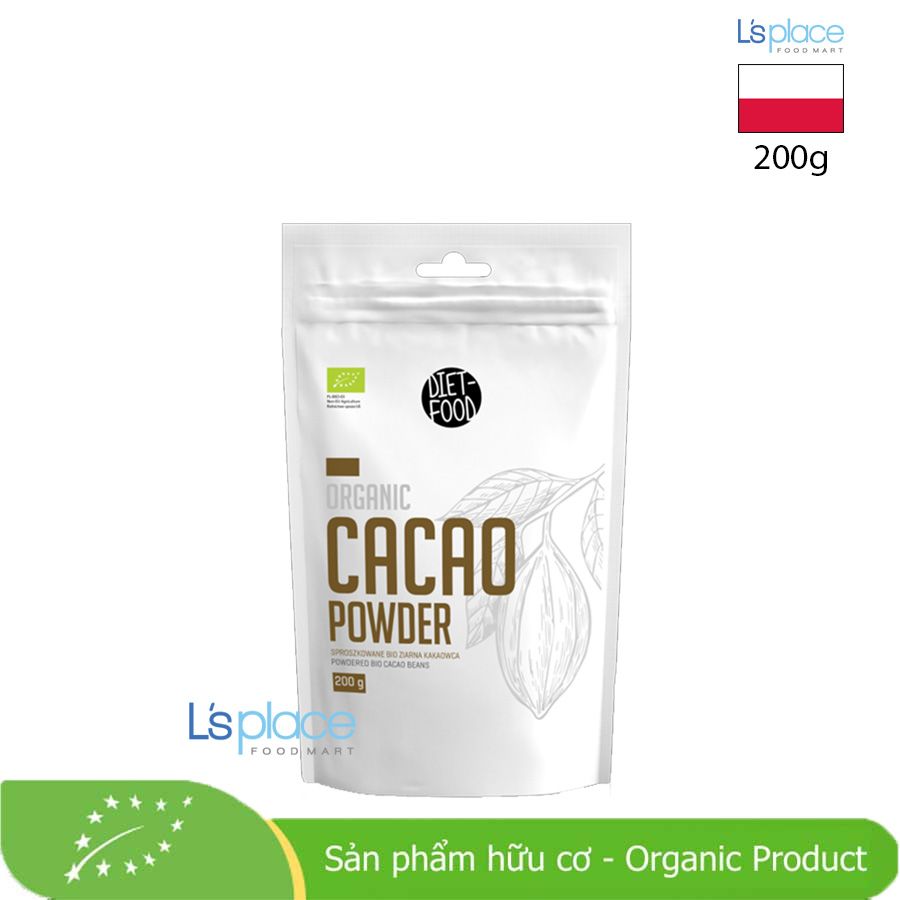 Diet Food Bột Cacao thô hữu cơ