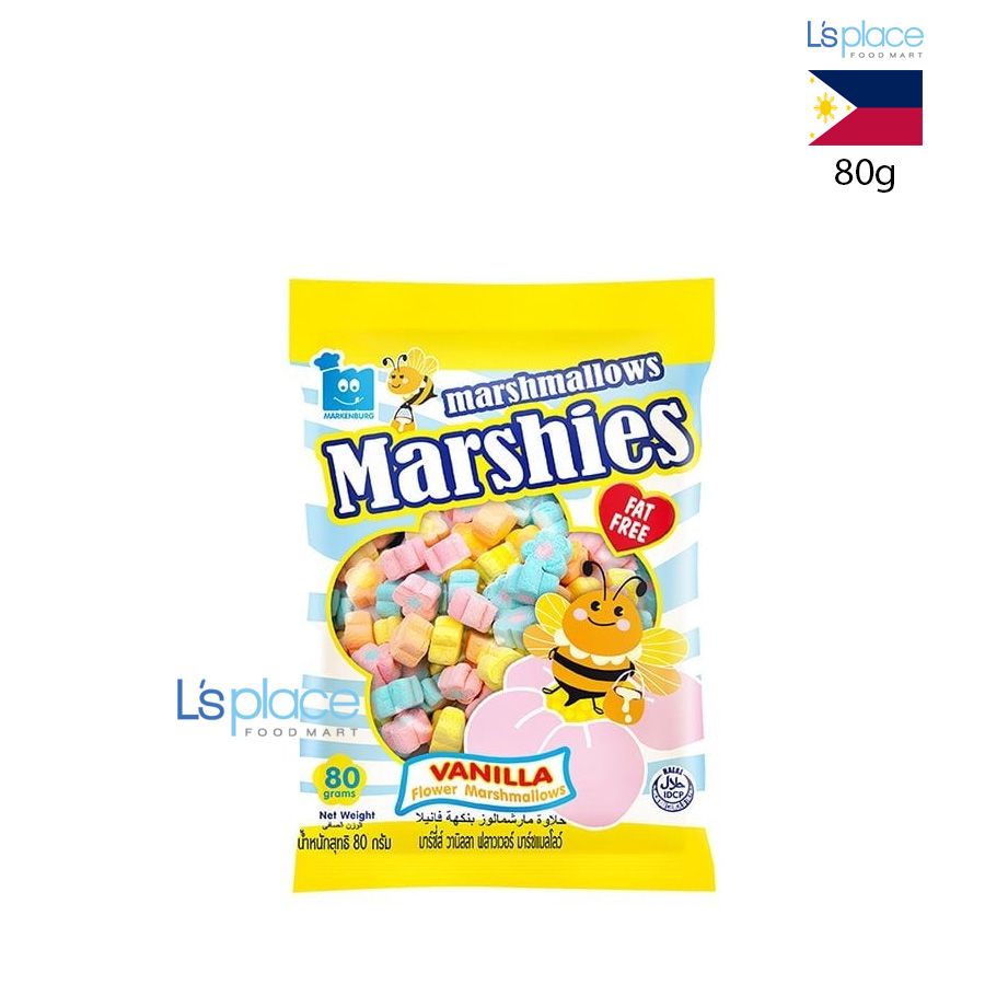 Marshies Kẹo Marshmallow hương vani túi nhỏ