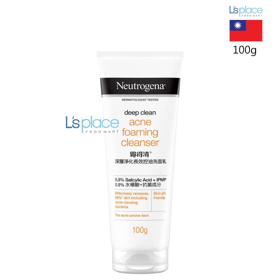 Neutrogena Sữa rửa mặt tạo bọt sạch sâu ngừa mụn
