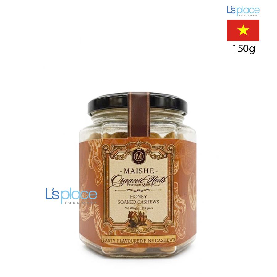 Maishe Hạt điều Mật ong hũ lục lăng