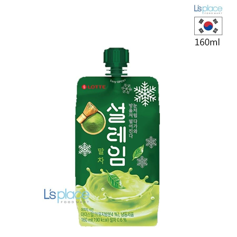 Lotte Kem túi tuyết vị Matcha