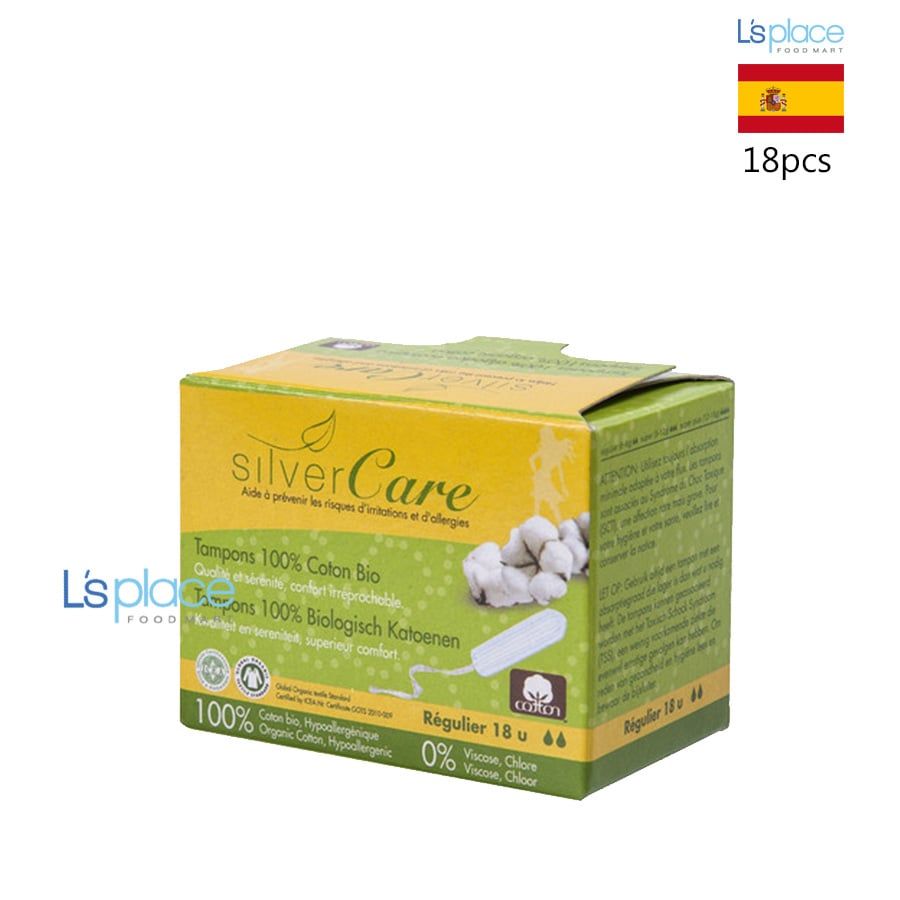 Silver Care Tampon hữu cơ loại thường