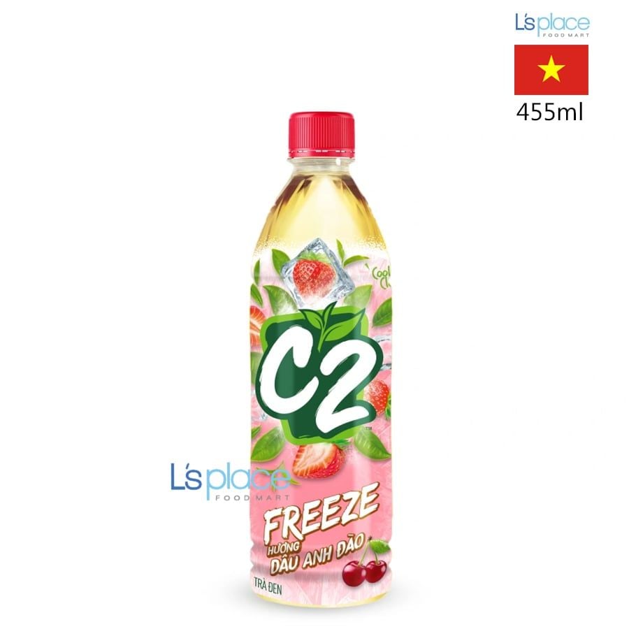 C2 Freeze Trà đen Hương dâu anh đào