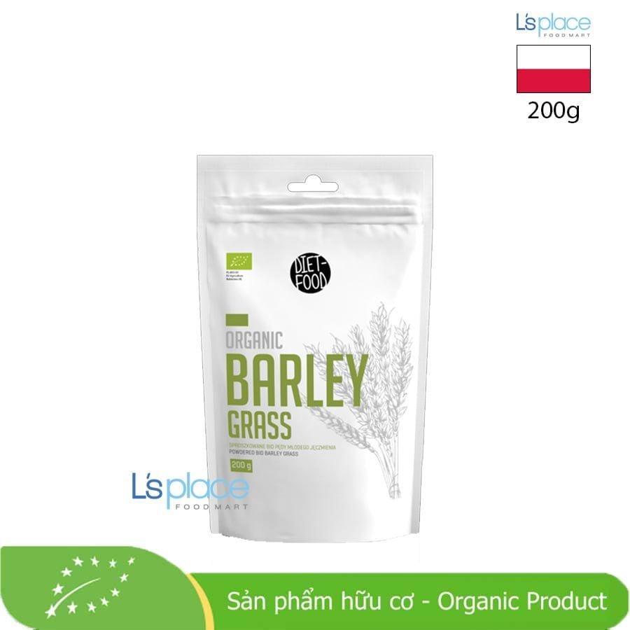Diet Food Bột cỏ lúa mạch non hữu cơ