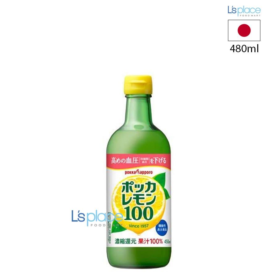 Pokka Sapporo Nước cốt chanh vàng 100%