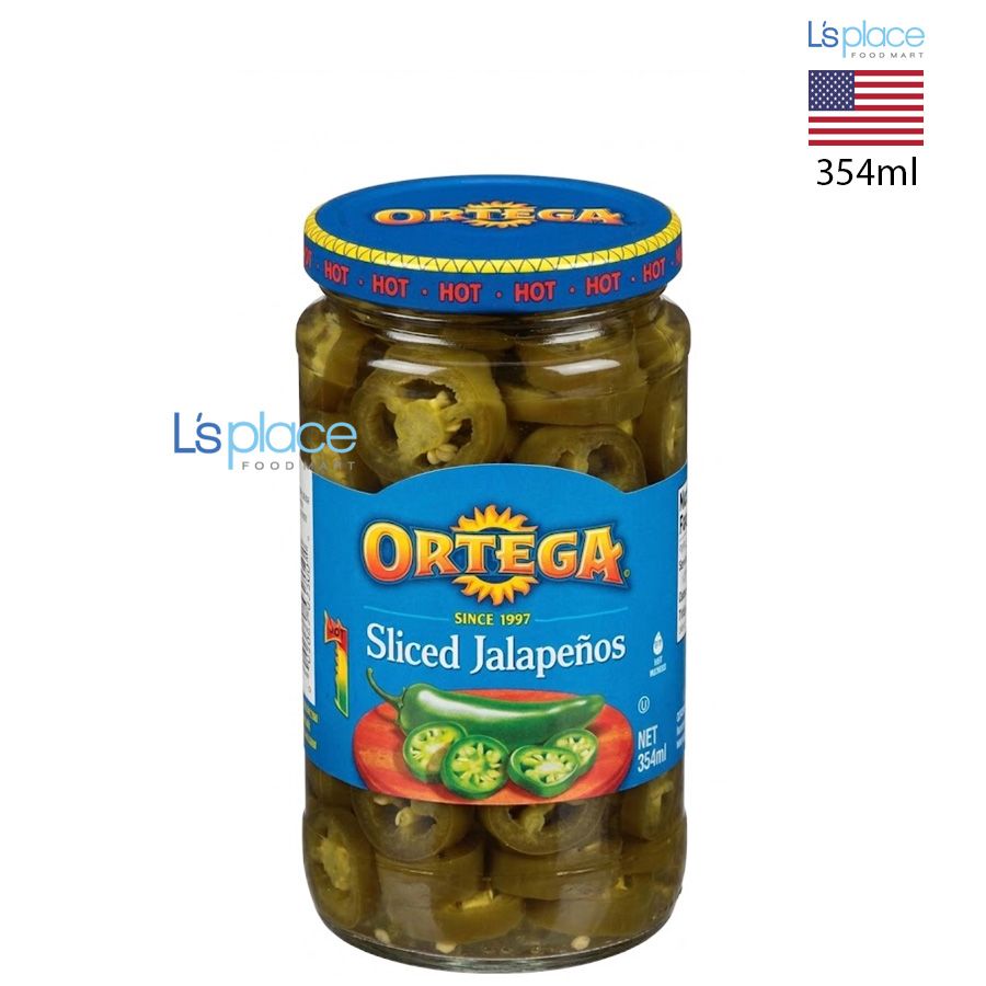 Ortega Ớt ngâm cắt lát