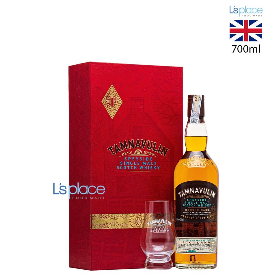 Tamnavulin Hộp quà rượu whisky Double Cask