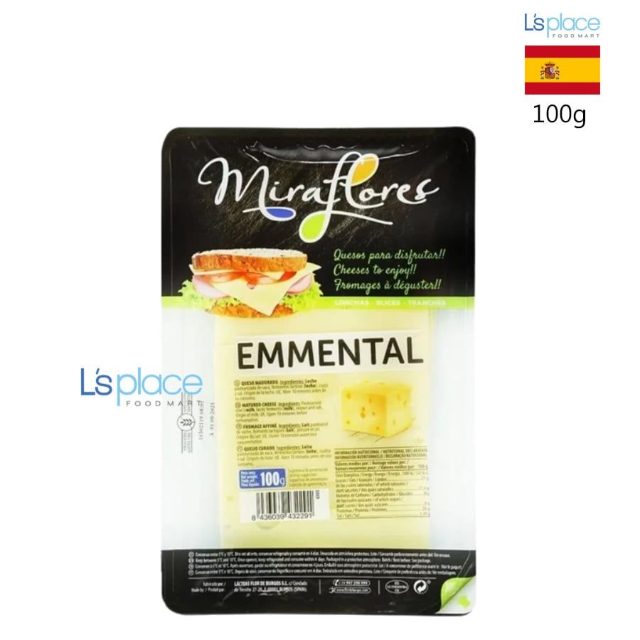Miraflores Phomai Emmental cắt lát