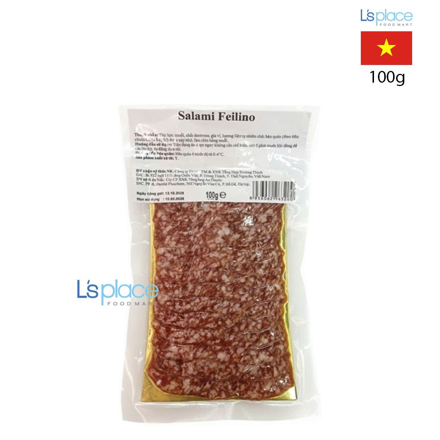 Felino Salami cắt lát
