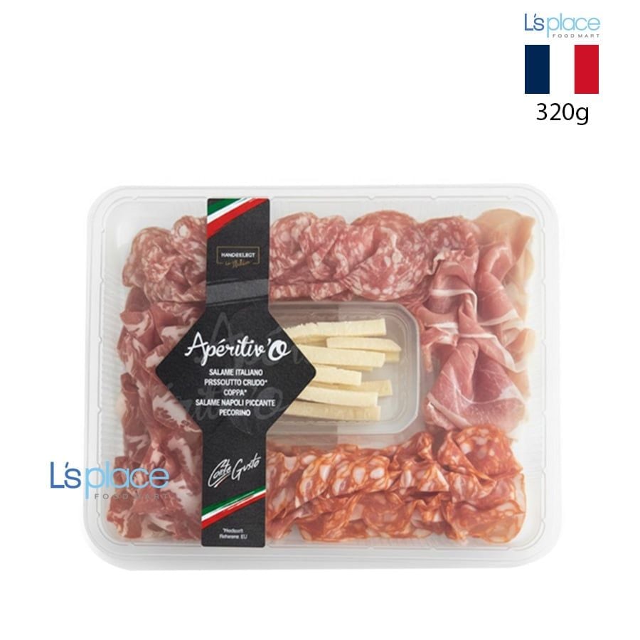 Corte del Gusto Set thịt nguội phomai Aperitiv'O