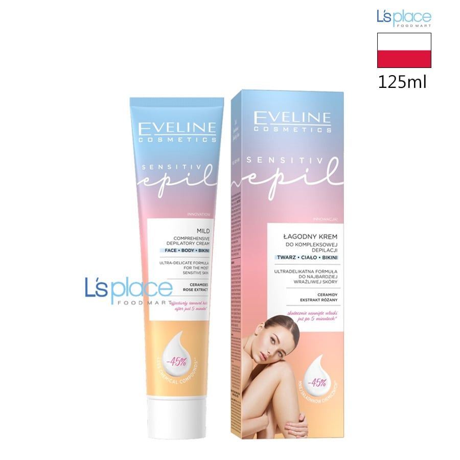 Eveline Kem Tẩy Lông Sensitiv Epil dành cho da nhạy cảm