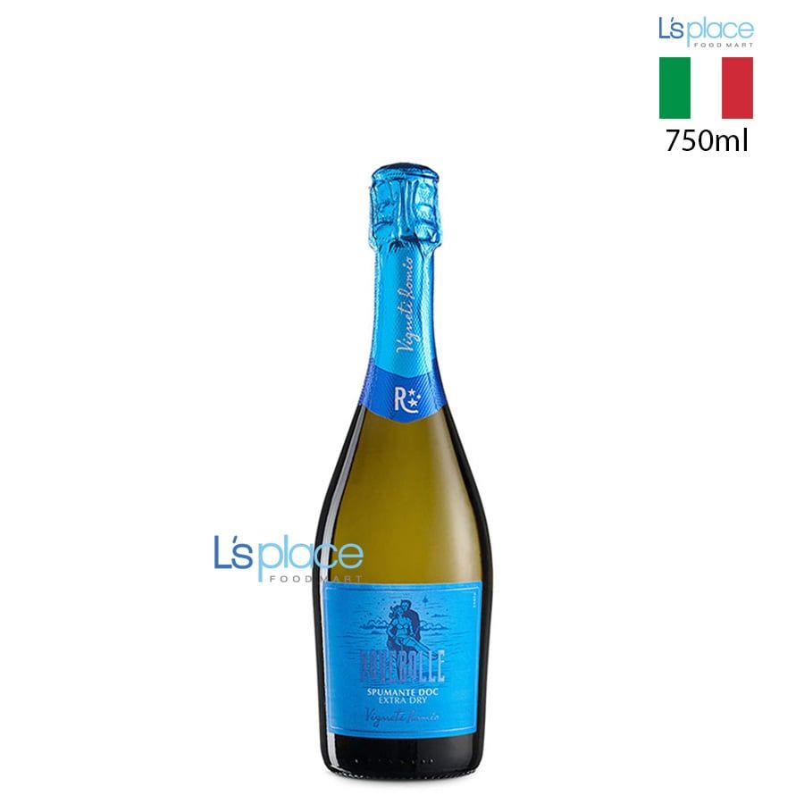Vigneti Romio Vang nổ Novebolle Spumante DOC Extra Dry