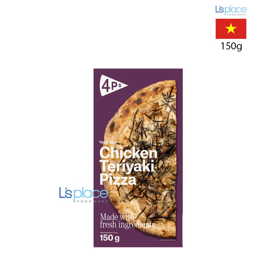 4P's Pizza gà Teriyaki Half Size