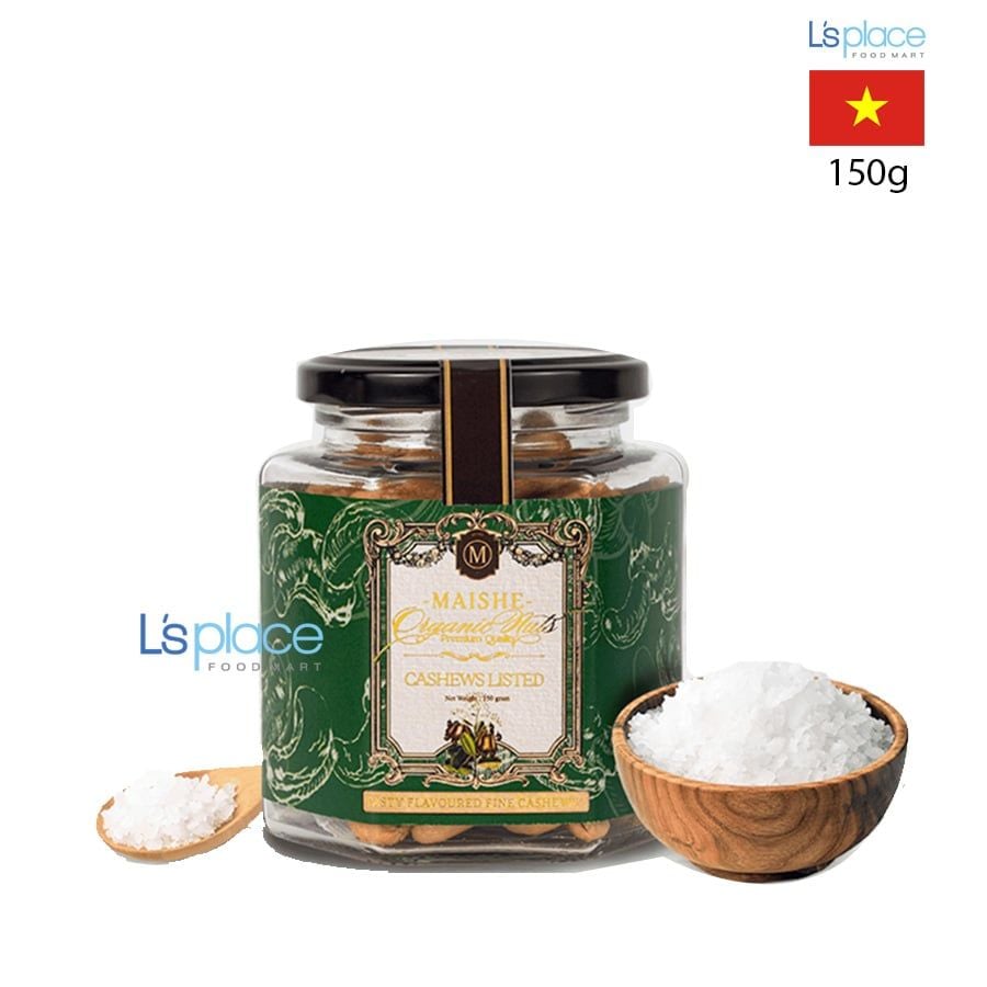 Maishe Hạt điều vị muối hũ lục lăng