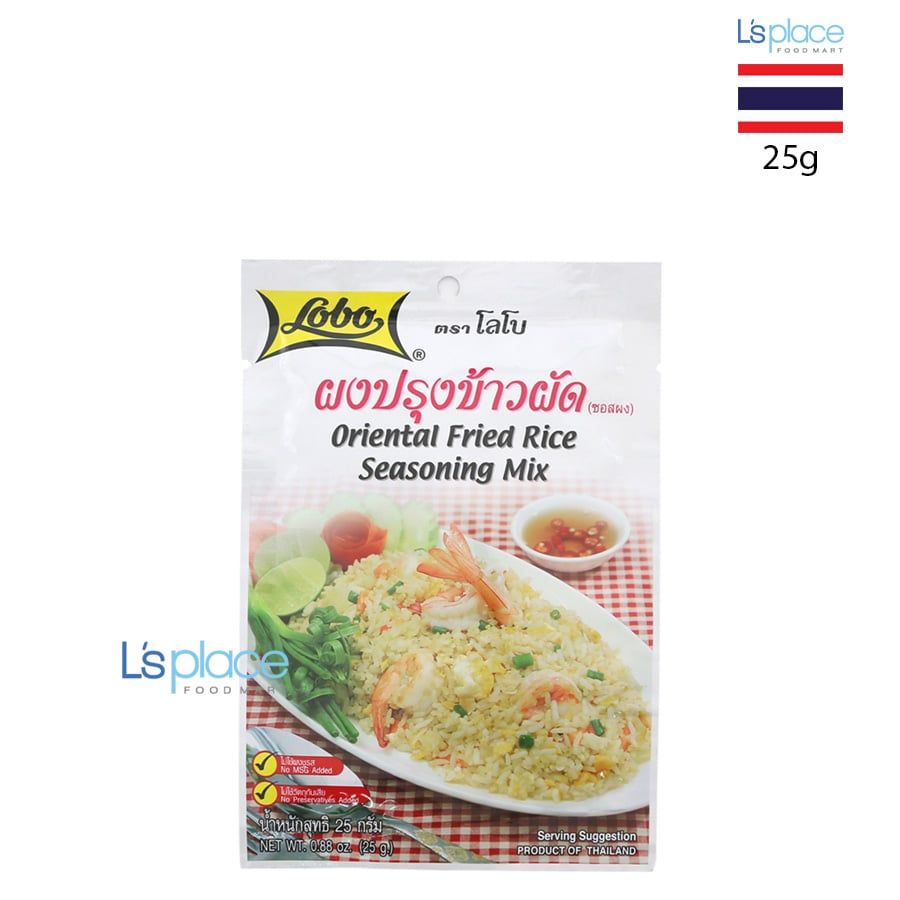 Lobo Gia vị món cơm rang phương Đông