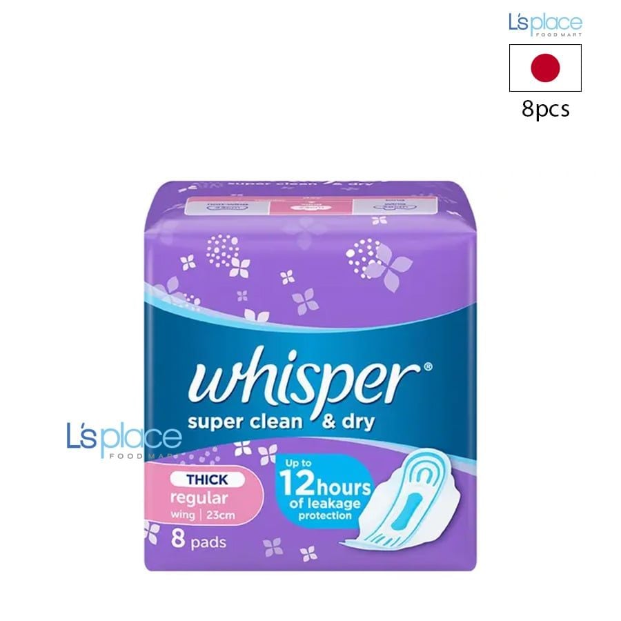 Whisper Băng vệ sinh ban ngày có cánh 23cm