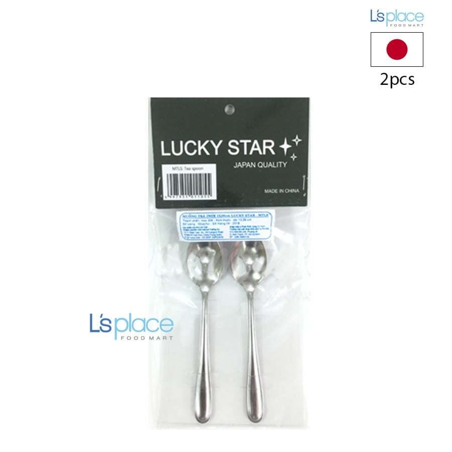 Lucky Star Muỗng trà inox 13.05cm MTLS