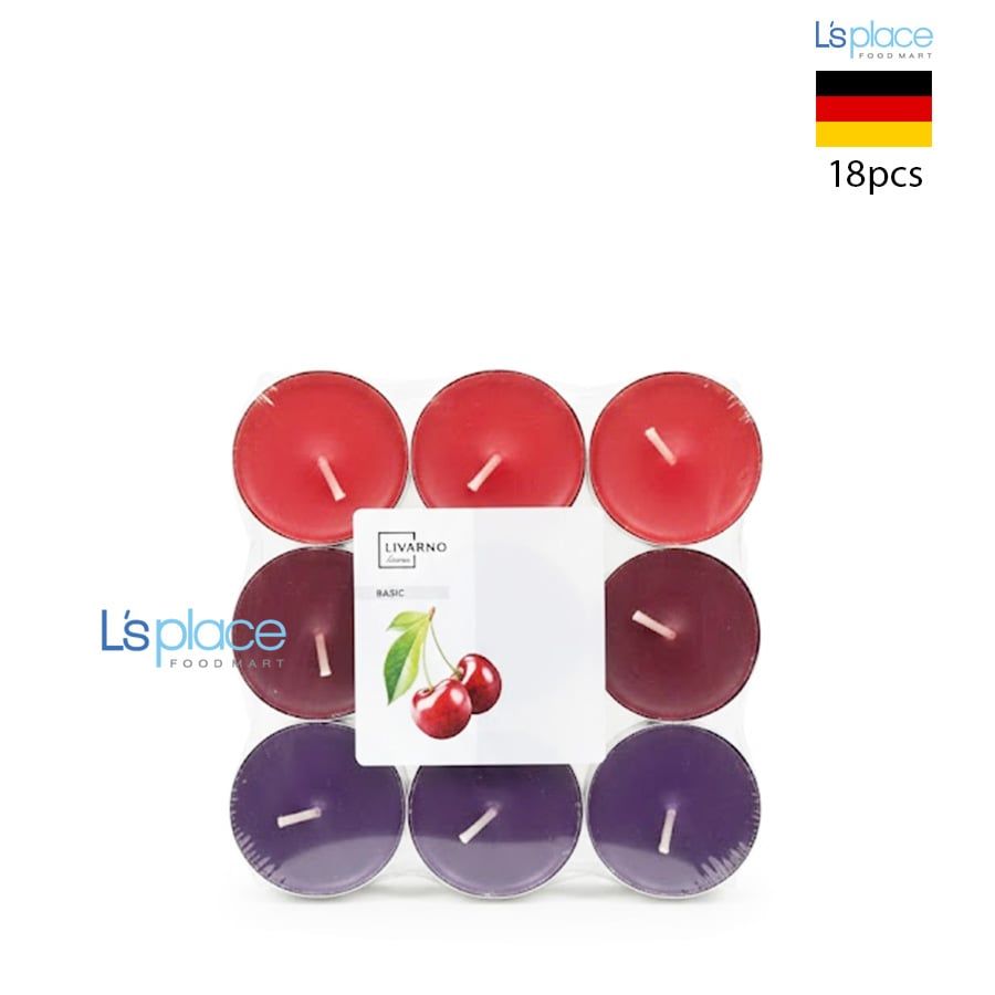 Livarno Basic Nến Vỉ Mùi Hương Anh Đào