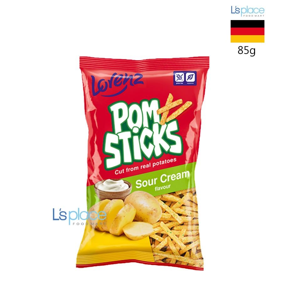 Lorenz Pomsticks Khoai tây chiên que vị kem chua